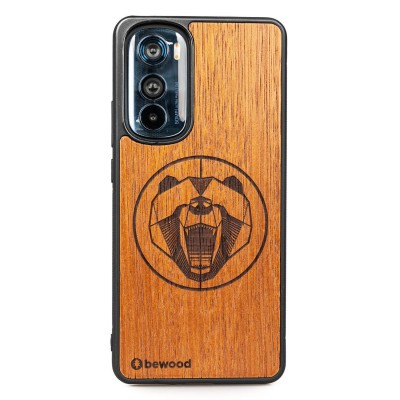 Motorola Edge 30 Bear Merbau Bewood Wood Case