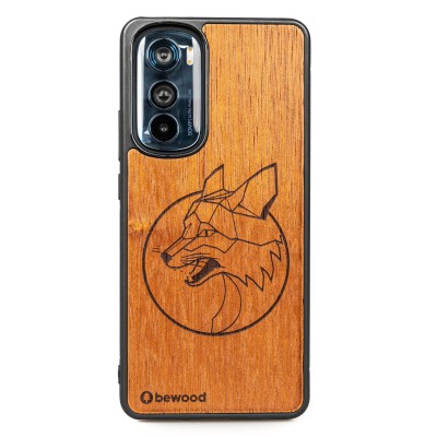 Motorola Edge 30 Fox Merbau Bewood Wood Case