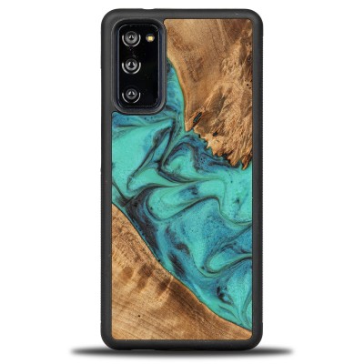 Bewood Resin Case  Samsung Galaxy S20 FE  Turquoise