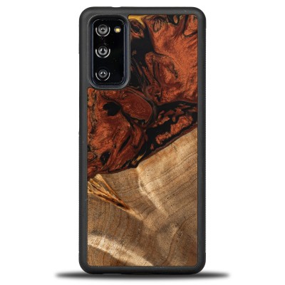 Bewood Resin Case  Samsung Galaxy S20 FE  4 Elements  Fire