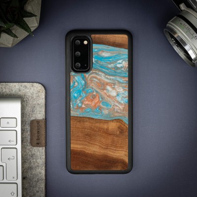 Bewood Resin Case  Samsung Galaxy S20  Planets  Saturn