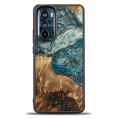 Bewood Resin Case  Motorola Edge 30  Planets  Earth