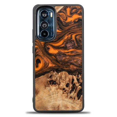 Bewood Resin Case  Motorola Edge 30  Orange