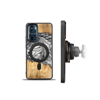 Bewood Resin Case  Motorola Edge 30  4 Elements  Earth