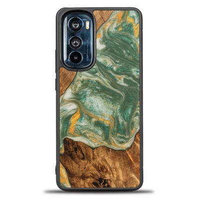 Bewood Resin Case  Motorola Edge 30  4 Elements  Water