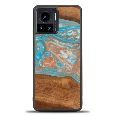 Bewood Resin Case  Motorola Edge 30 Ultra  Planets  Saturn