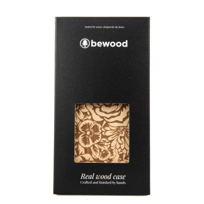 Redmi Note 12 4G Roses Anigre Bewood Wood Case