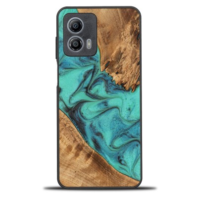 Bewood Resin Case  Motorola G53 5G  Turquoise
