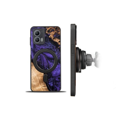 Bewood Resin Case  Motorola G73 5G  Violet