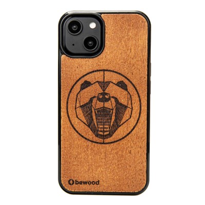 Apple iPhone 15 Bear Merbau Bewood Wood Case