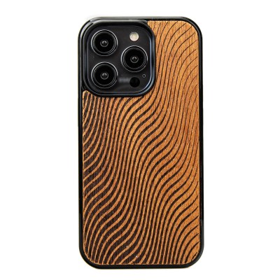 Apple iPhone 15 Pro Waves Merbau Bewood Wood Case