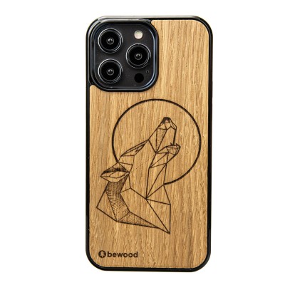 Apple iPhone 15 Pro Max Wolf Oak Bewood Wood Case