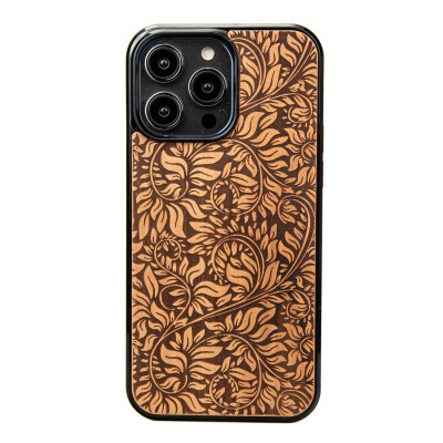 Drewniane Etui Bewood iPhone 15 Pro Max LIŚCIE JABŁOŃ