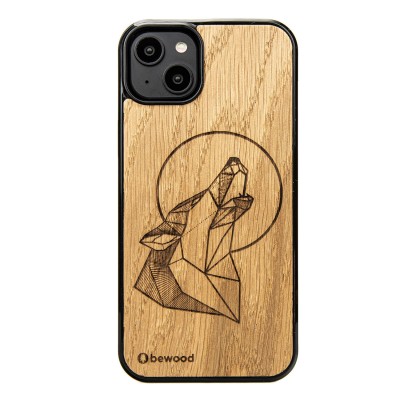 Apple iPhone 15 Plus Wolf Oak Bewood Wood Case