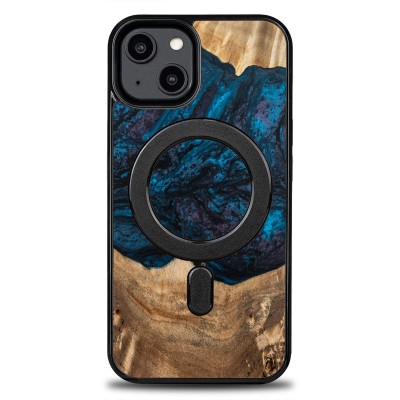 Bewood Resin Case  iPhone 15  Planets  Neptune  MagSafe