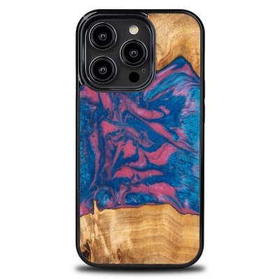 Bewood Resin Case  iPhone 15 Pro  Neons  Vegas