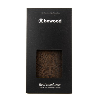 Drewniane Etui Bewood Redmi Note 12 Pro 5G KALENDARZ AZTECKI ZIRICOTE