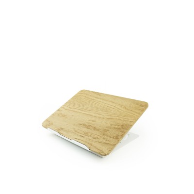 Laptop stand  Bewood Laptop Riser  White  Oak