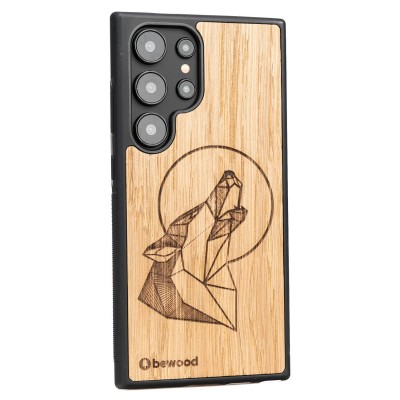Samsung Galaxy S24 Ultra Wolf Oak Bewood Wood Case