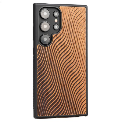 Samsung Galaxy S24 Ultra Waves Merbau Bewood Wood Case