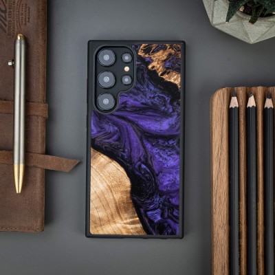 Bewood Resin Case  Samsung Galaxy S24 Ultra  Violet