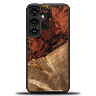 Bewood Resin Case  Samsung Galaxy S24  4 Elements  Fire