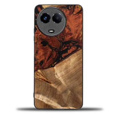 Bewood Resin Case for Realme 11 5G  4 Elements  Fire