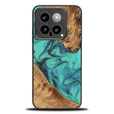 Bewood Resin Case  Xiaomi 14 Pro  Turquoise