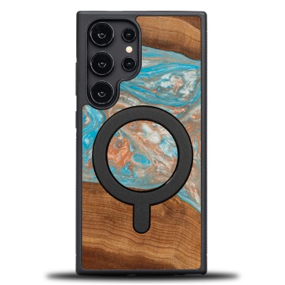 Bewood Resin Case  Samsung Galaxy S24 Ultra  Planets  Saturn  MagSafe