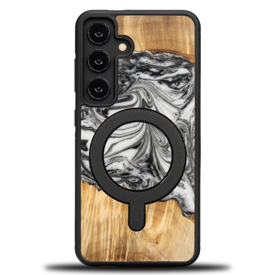 Bewood Resin Case  Samsung Galaxy S24  4 Elements  Earth  MagSafe