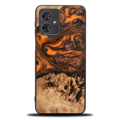 Etui Bewood Unique do Motorola G54 5G  Orange