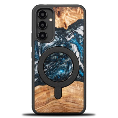 Bewood Resin Case  Samsung Galaxy A54 5G  Planets  Earth  MagSafe