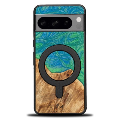 Bewood Resin Case  Google Pixel 8 Pro  Neons  Tokyo  MagSafe