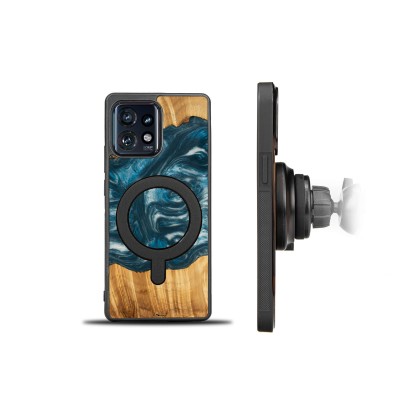 Bewood Resin Case  Motorola Edge 40 Pro  4 Elements  Air  MagSafe
