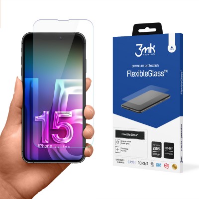 Szkło ochronne 3mk FlexibleGlass do iPhone 16