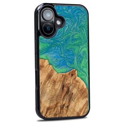 Bewood Resin Case for Apple iPhone 16  Neons  Tokyo