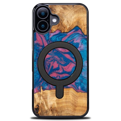 Bewood Resin Case for Apple iPhone 16  Neons  Vegas with MagSafe