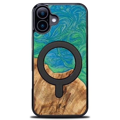 Bewood Resin Case for Apple iPhone 16  Neons  Tokyo with MagSafe