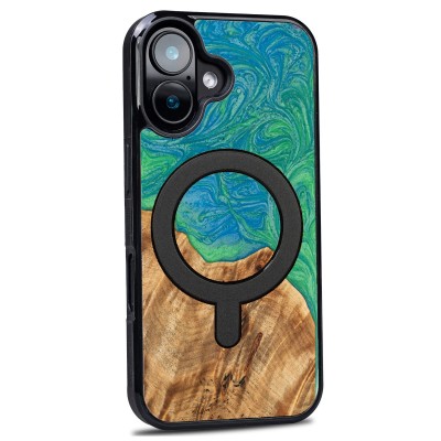 Bewood Resin Case for Apple iPhone 16  Neons  Tokyo with MagSafe