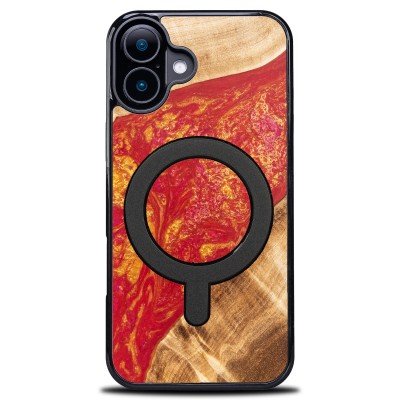 Bewood Resin Case for Apple iPhone 16  Neons  Paris with MagSafe