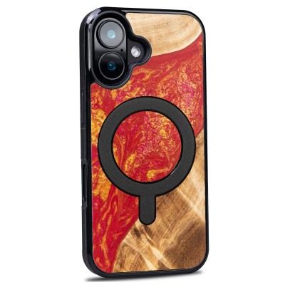 Bewood Resin Case for Apple iPhone 16  Neons  Paris with MagSafe