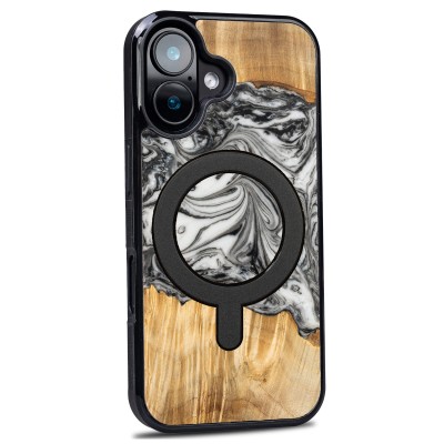 Bewood Resin Case for Apple iPhone 16  4 Elements  Earth with MagSafe