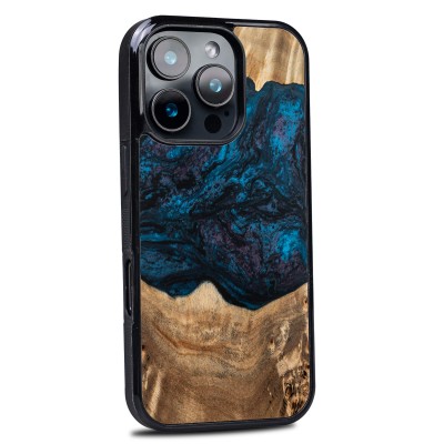 Etui Bewood Unique do iPhone 16 Pro  Planets  Neptun