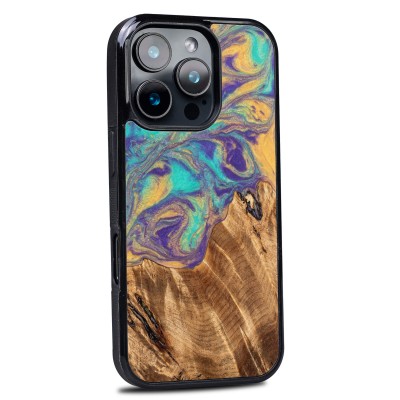 Etui Bewood Unique do iPhone 16 Pro  Planets  Merkury