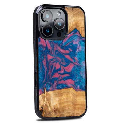 Bewood Resin Case for Apple iPhone 16 Pro  Neons  Vegas