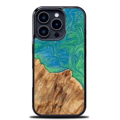 Bewood Resin Case for Apple iPhone 16 Pro  Neons  Tokyo