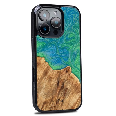 Bewood Resin Case for Apple iPhone 16 Pro  Neons  Tokyo