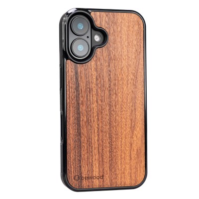 Apple iPhone 16 Rosewood Santos Bewood Wood Case