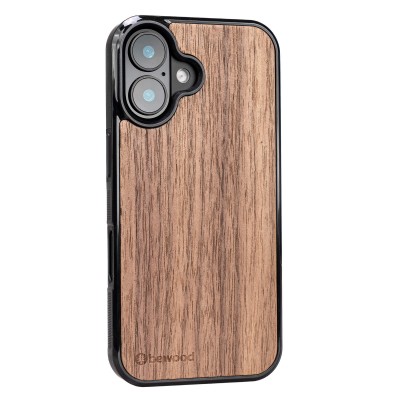 Drewniane Etui Bewood do iPhone 16 ORZECH AMERYKAŃSKI