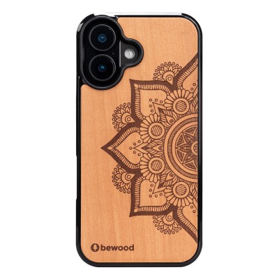 Apple iPhone 16 Mandala Apple Tree Bewood Wood Case